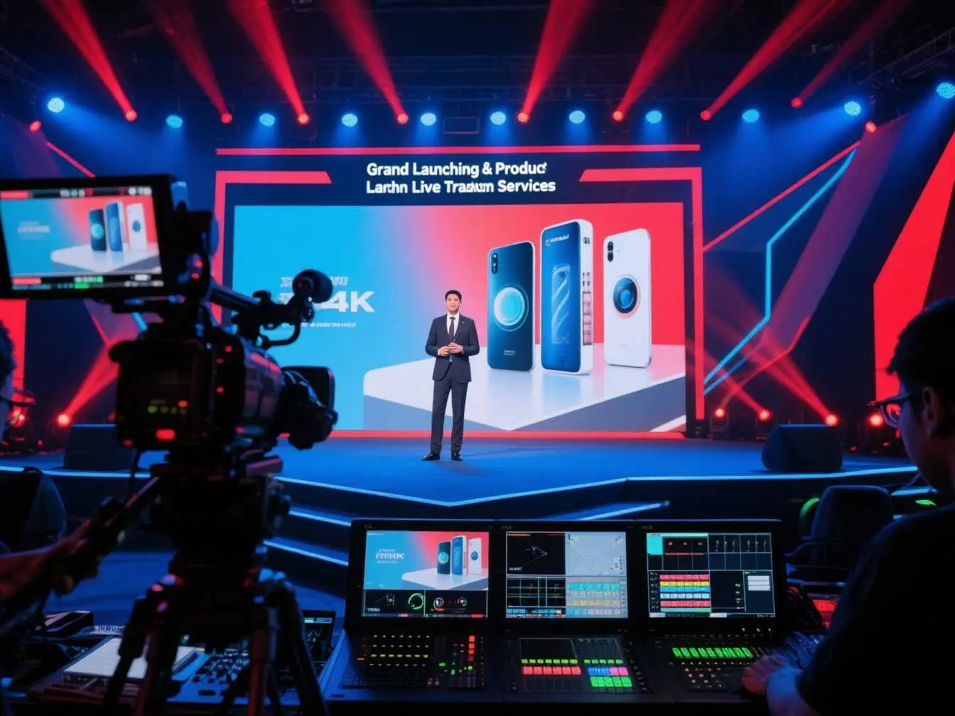 jasa live streaming grand launching & product launch 2