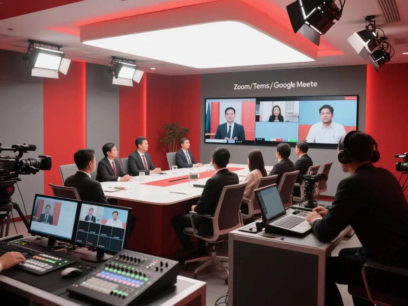 jasa live streaming hybrid meeting & virtual event 5