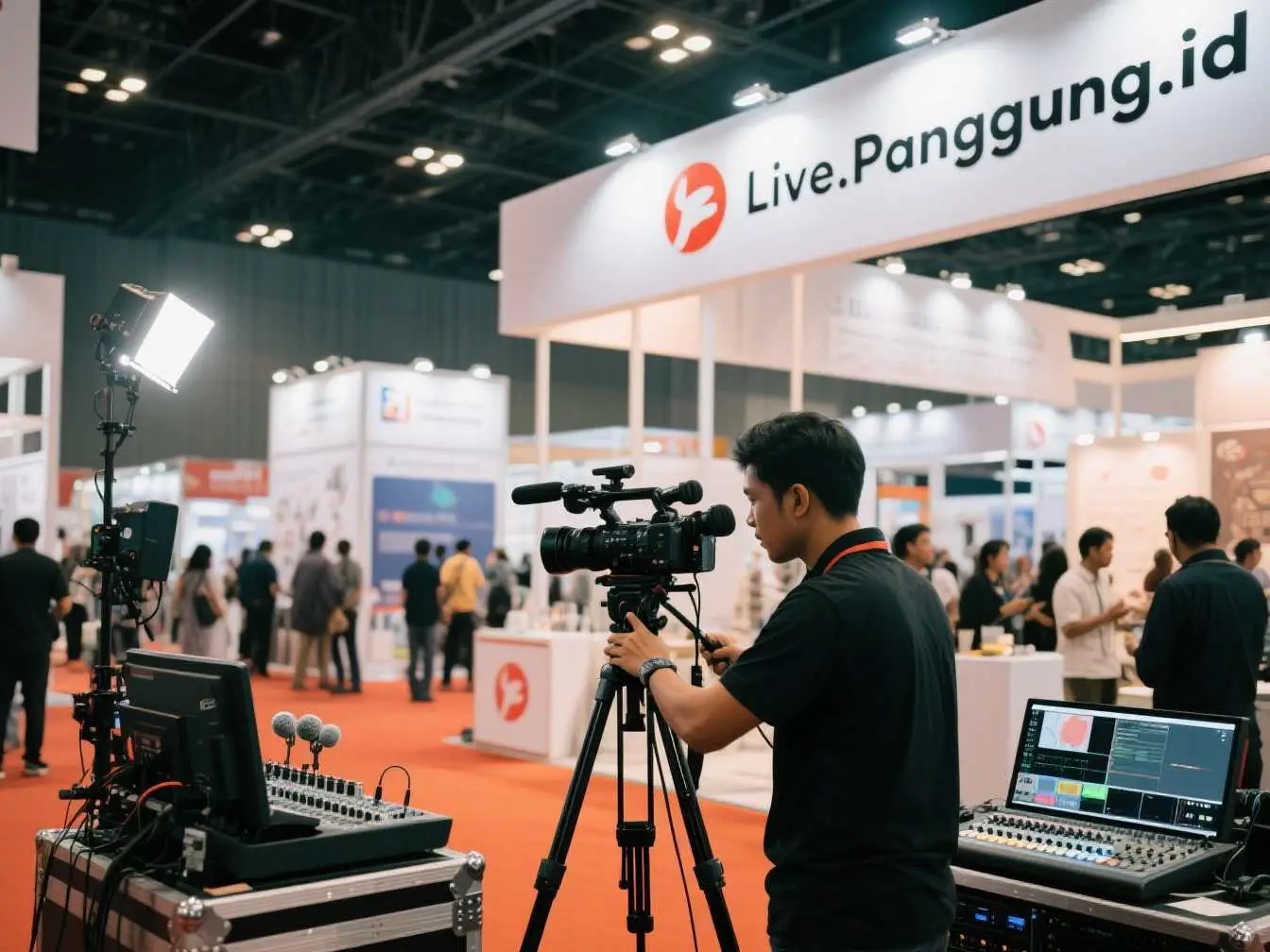 jasa live streaming pameran & expo 2