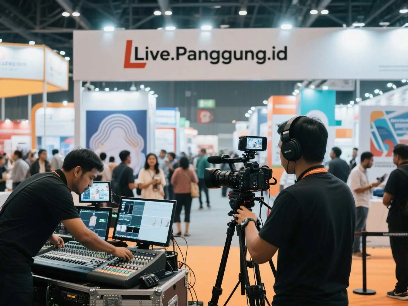 jasa live streaming pameran & expo 3