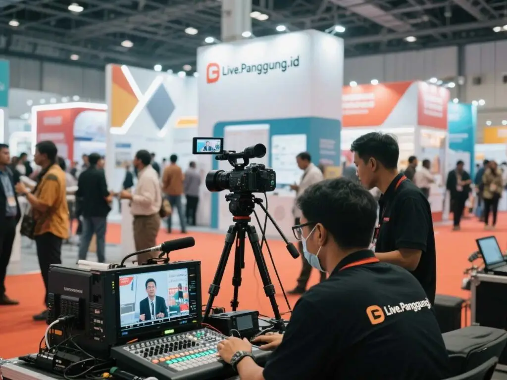 jasa live streaming pameran & expo 4