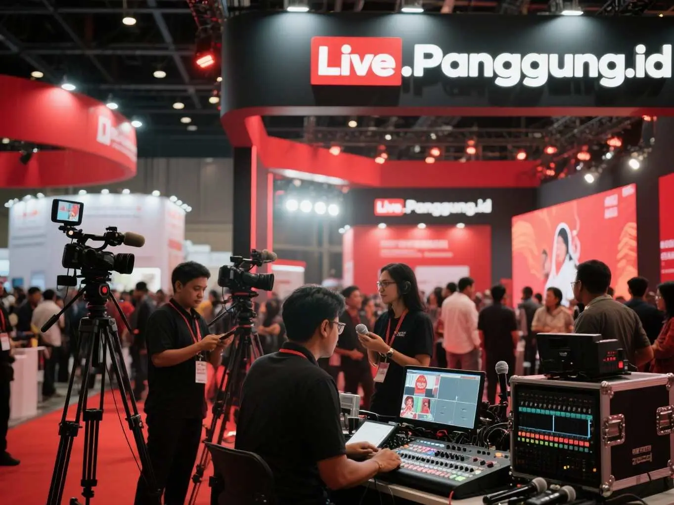 jasa live streaming pameran & expo 6