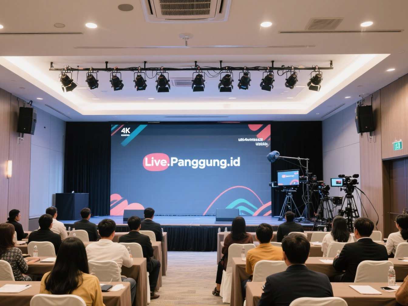 jasa live streaming seminar 1