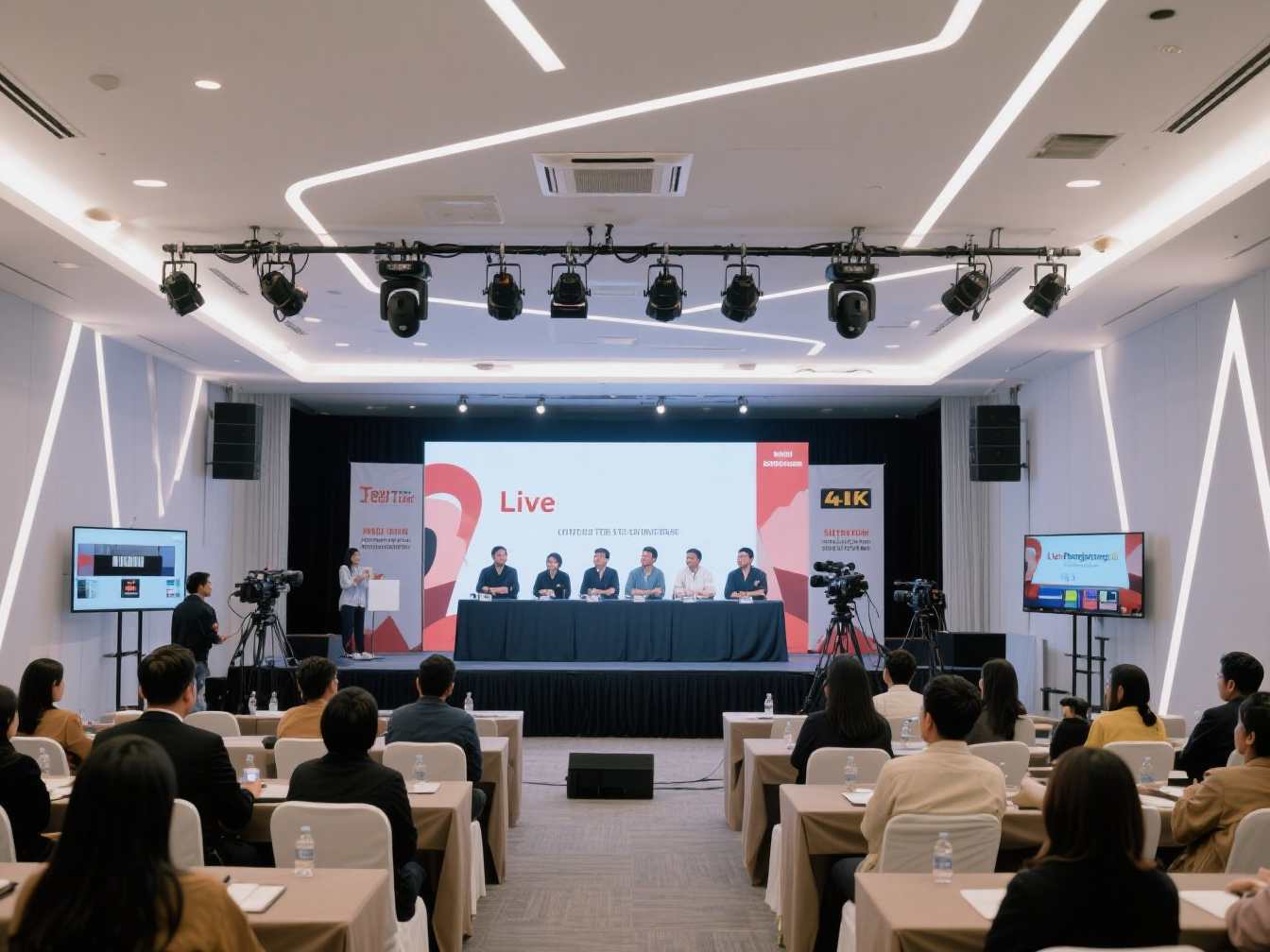 jasa live streaming seminar 4