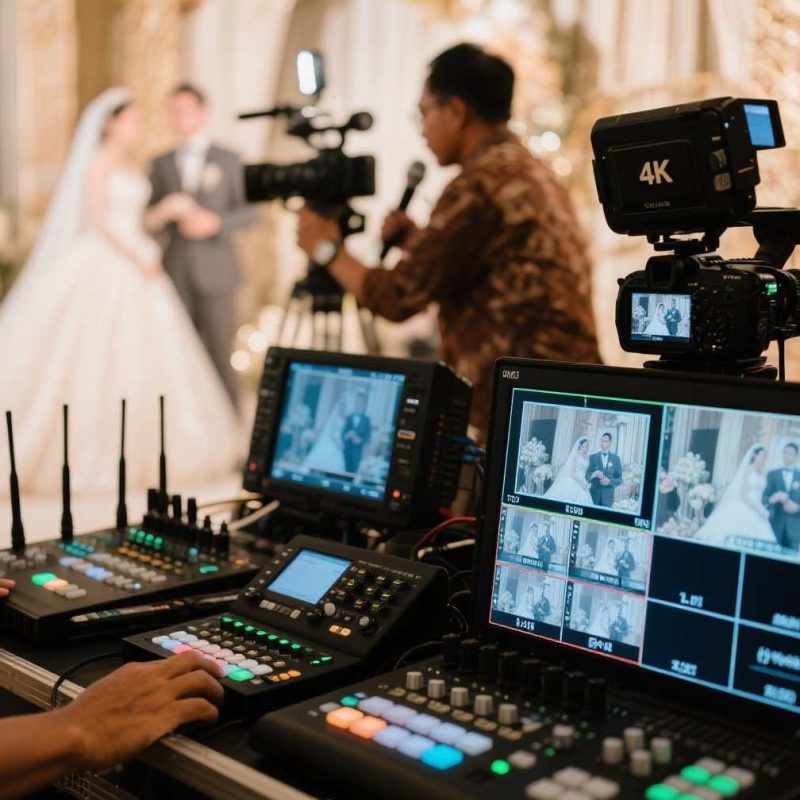 jasa live streaming pernikahan (wedding live streaming) 6